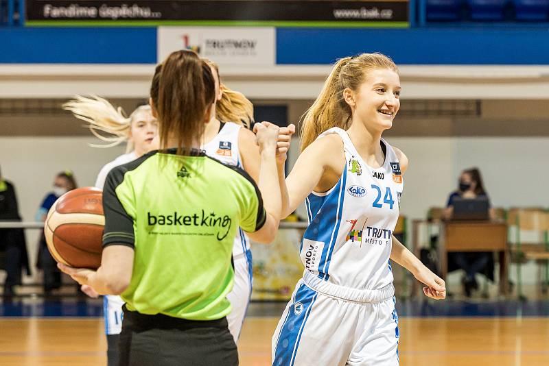 Trutnovské basketbalistky se na domácí palubovce nedokázaly vypořádat s řadou absencí, ani se silou kvalitního soupeře.