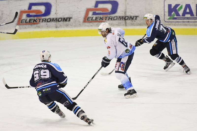 Hokejová Chance liga: HC Stadion Vrchlabí - Rytíři Kladno.