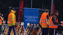 Olympiáda dětí a mládeže pokračovala v úterý v Krkonoších soutěžemi druhého dne.