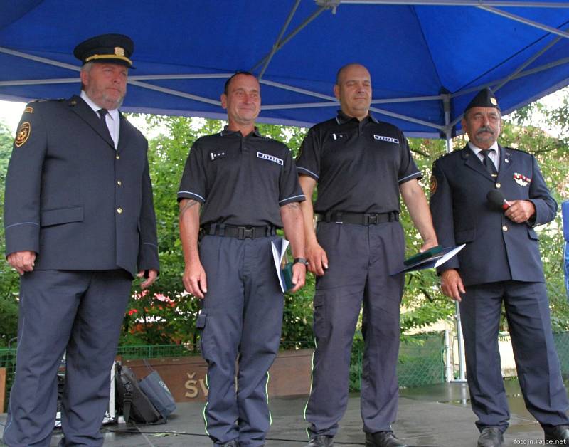 Profesionální hasiči ve Vrchlabí slavili půlstoletí.