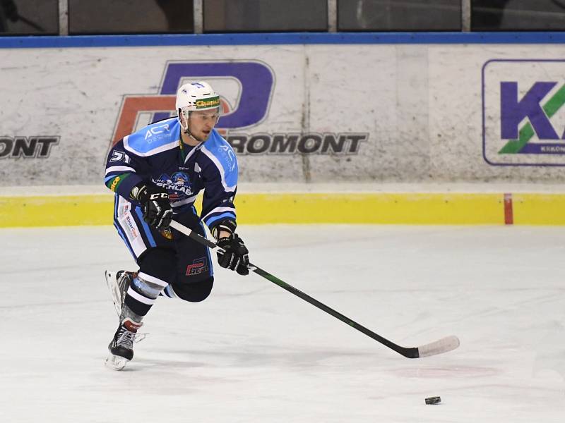 Hokejová Chance liga: HC Stadion Vrchlabí - HC Baník Sokolov.