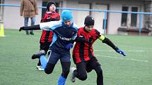 Fotbalový přípravný zápas, mladší žáci, kategorie U12: MFK Chrudim - FK Čáslav 3:8 (1:3, 0:3, 2:2).