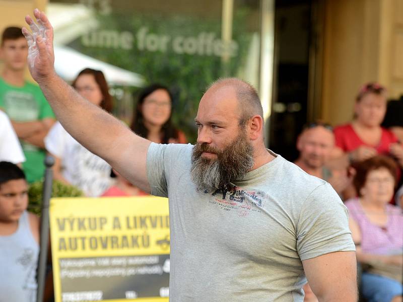 Mistrovství ČR strongman 2015 v Kutné Hoře.