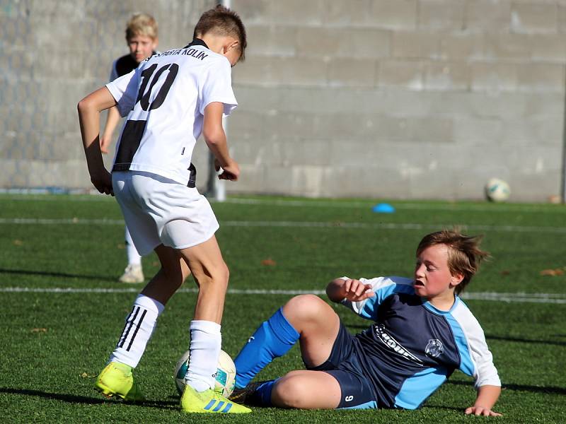 Česká fotbalová liga mladších žáků U13: FK Čáslav - SK Sparta Kolín 2:8 (0:1, 1:2, 1:5).