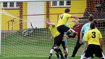 Fotbalová III. třída: TJ Sokol Červené Janovice - AFK Kácov 0:8 (0:3).