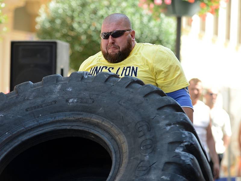 Mistrovství ČR strongman 2015 v Kutné Hoře.