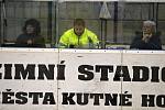 Hokejové mistrovské utkání krajské ligy mladších žáků: SK Sršni Kutná Hora - TJ Stadion Nymburk 2:14 (0:3, 1:3, 1:6).