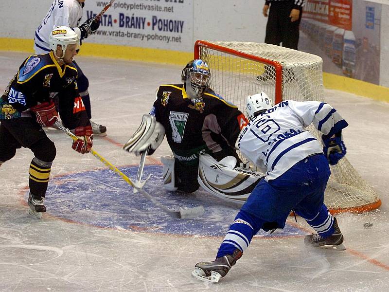 Hokej Kutná Hora - Kolín, 5:6, přípravný zápas, 17. srpna 2010