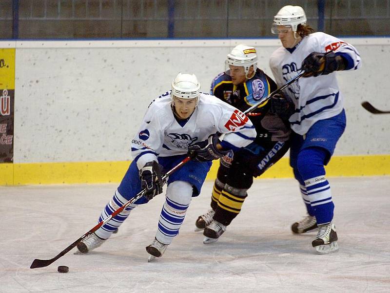 Hokej Kutná Hora - Kolín, 5:6, přípravný zápas, 17. srpna 2010