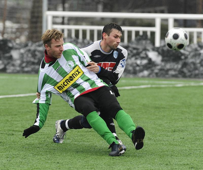 Fotbal (příprava): Bohemians Praha - Čáslav 2:1, středa 21. ledna 2009