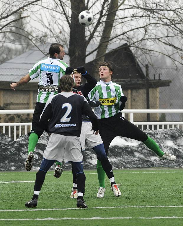 Fotbal (příprava): Bohemians Praha - Čáslav 2:1, středa 21. ledna 2009