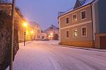 Sníh na Kutnohorsku. Začátek ledna 2016.