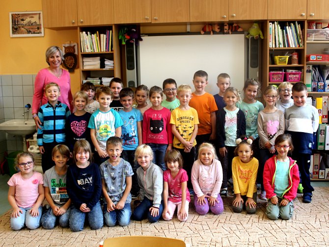 Naši prvňáci: Škola T. G. Masaryka přivítala 56 nových prvňáčků.