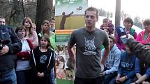Vypouštění netopýrů v Čáslavi na Vodrantech 3. dubna 2014.