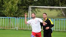 Fotbalová IV. třída, skupina B: TJ Sokol Malín B - SK Malešov B 6:4 (3:2).