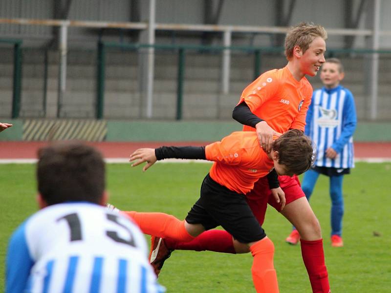 Fotbalový okresní přebor mladších žáků: FK Čáslav C - Fotbal Hlízov 9:1 (7:0).