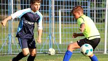 Fotbalový přípravný zápas, mladší žáci, kategorie U13: FK Čáslav - FK Kunice 14:5 (4:4, 3:1, 7:0).