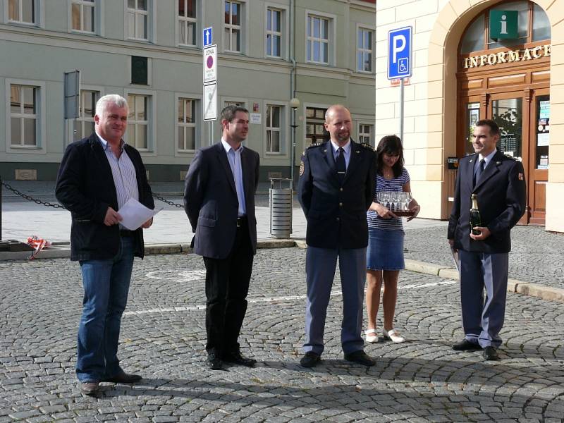 Čáslavský hasičský záchranný sbor se může pyšnit nejnovější hasičskou stříkačkou