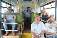 Ze slavnostního uvedení elektrobusů společnosti Arriva Východní Čech do provozu v Kutné Hoře.