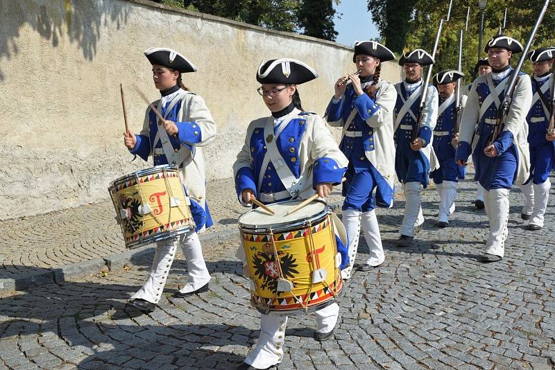 Historické slavnosti se konaly ve Zruči nad Sázavou.