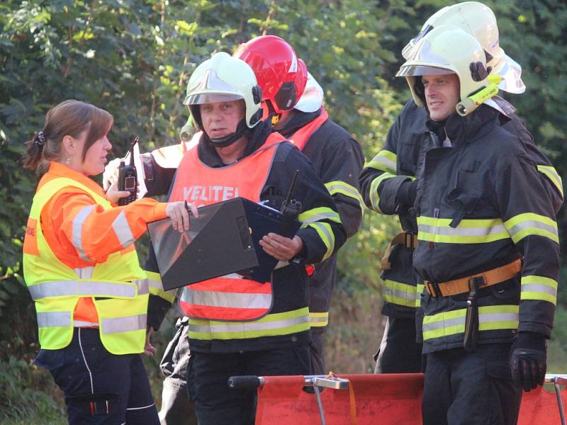 Trénink ISZ na Dopravním učilišti Čáslav