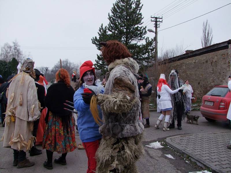 V Malešově se konal tradiční masopust