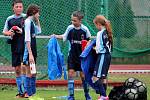 Fotbalový přípravný zápas, mladší žáci, kategorie U13: FK Čáslav - FC Slovan Havlíčkův Brod 13:4 (4:0, 4:2, 5:2).