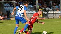 Ve 4. kole Fortuna Divize porazila Čáslav na domácím hřišti Dvůr Králové nad Labem 3:0.