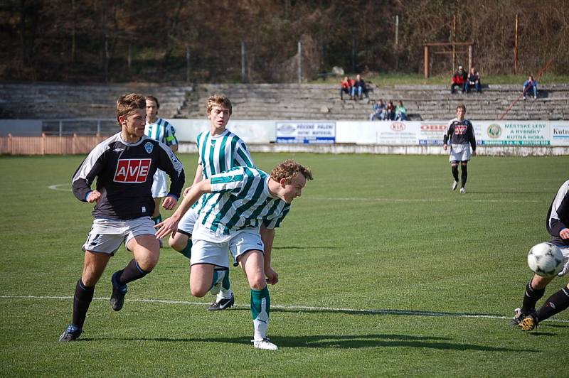 Z utkání Kutná Hora - Čáslav B 3:0.