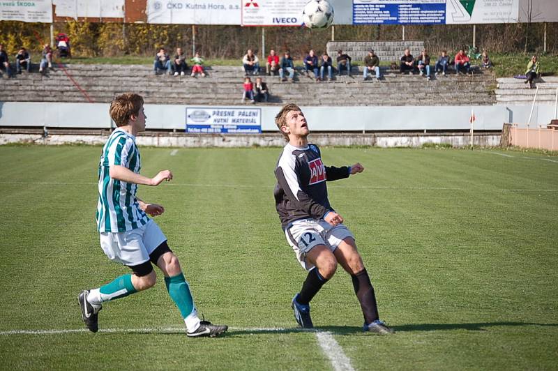 Z utkání Kutná Hora - Čáslav B 3:0.