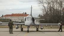 Podzvukový letoun L-159 ALCA  patří do výbavy 21. základny taktického letectva v Čáslavi