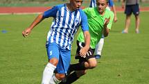 Fotbalový přípravný zápas mladších žáků U13: FK Čáslav - FK Admira Praha 13:2 (4:1, 3:1, 6:0).