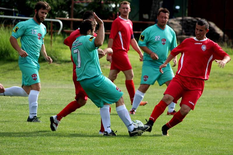 Fotbalová III. třída: TJ Sokol Červené Janovice - TJ Sokol Horušice 5:0.