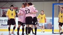 Semifinále Rasyguard play off Club Deportivo futsalové ligy na zimáku, 24. března 2011.