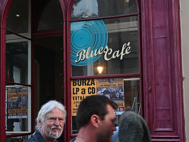 Blues Café v Kutné Hoře.