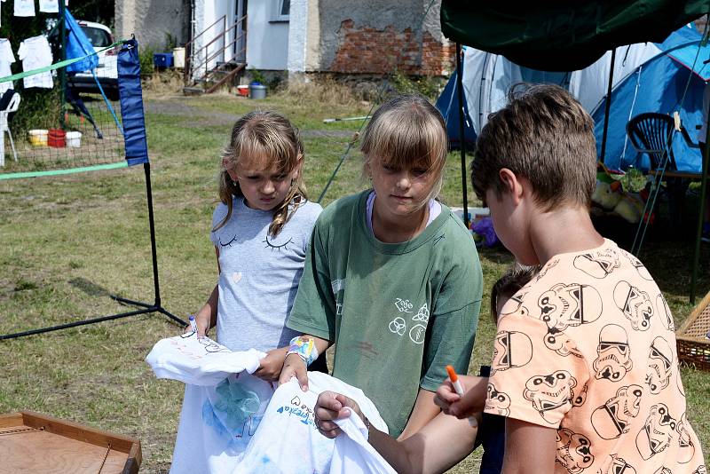 Z příměstského tábora spolku Pramínek v Sudějově.