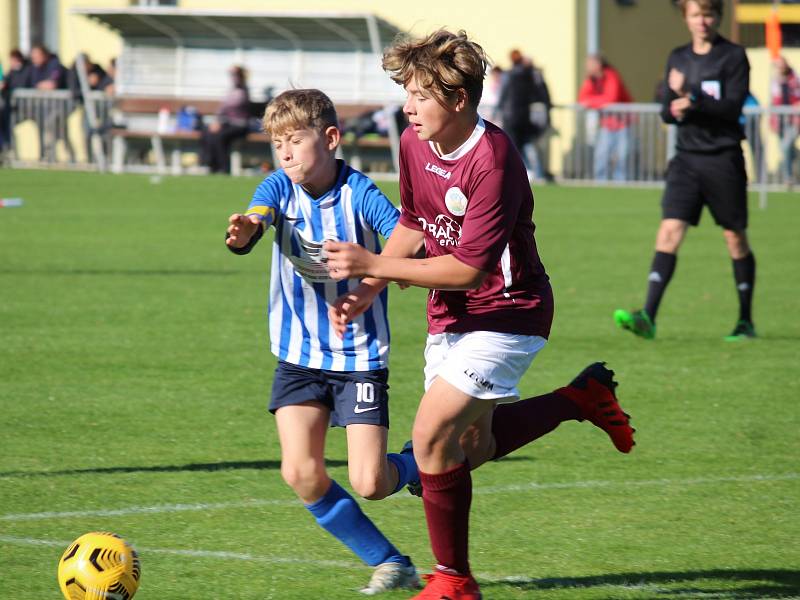 Fotbalový okresní přebor mladších žáků: FK Uhlířské Janovice - FK Čáslav C 9:2 (6:1).