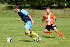 Finále Okresnifotbal.cz Superpoháru 2015: Zruč n. S. - Uhlířské Janovice 2:3, 9. srpna 2015.