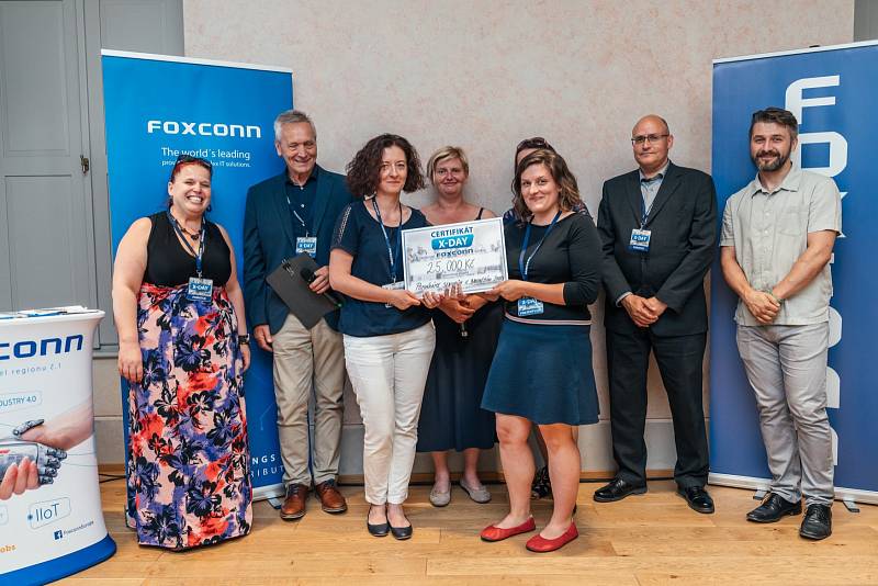 Z charitativní soutěže Foxconn X-Day v Dačického domě v Kutné Hoře.