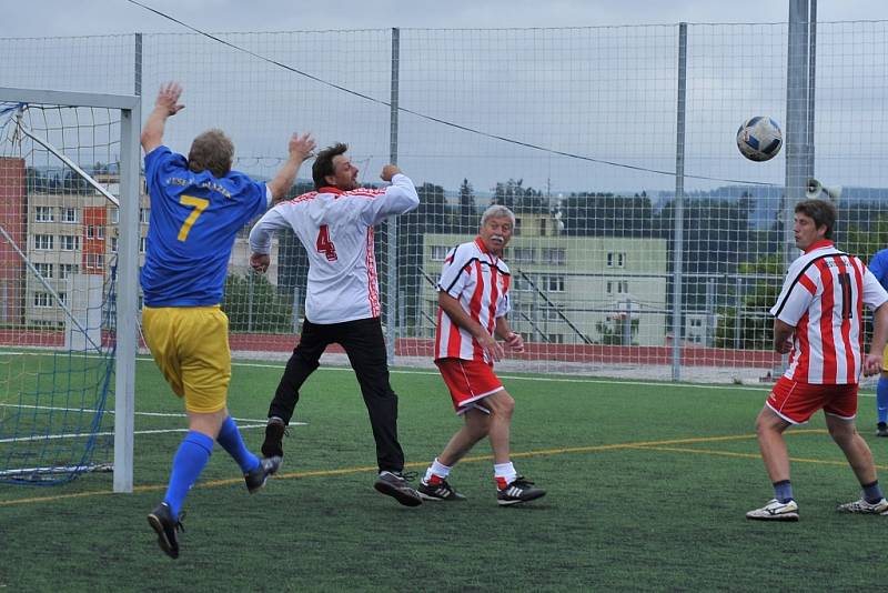 Fotbalisté na Ortéza cupu často nahradili rychlost odhodláním a bojovnosti. 