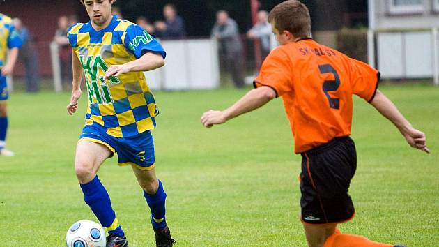 Fotbal OP: Malešov - Kaňk 1:2, sobota 22. srpna 2009