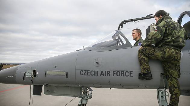 Podzvukový letoun L-159 ALCA patří do výbavy 21. základny taktického letectva v Čáslavi.