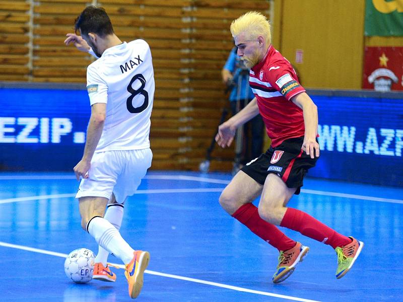 III. zápas finále play off CHANCE futsal ligy: FK ERA-PACK Chrudim - FC Benago Zruč n. S. 7:5 (5:2), 29. května 2016.