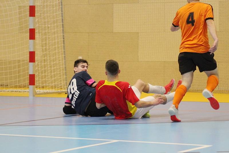 Z futsalového utkání Krajského přeboru Kutná Hora - Benešov