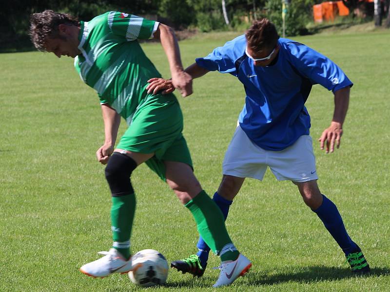 Fotbalová III. třída: TJ Rataje nad Sázavou - TJ Sokol Červené Janovice 7:3.