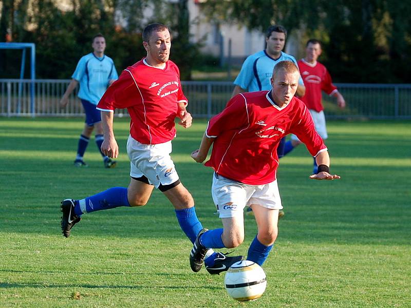 Pohár OFS: Uhlířské Janovice B - Sedlec, 18. září 2012.