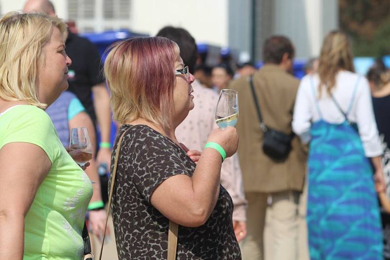 Vinobraní na Kačině přilákalo i letos davy návštěvníků