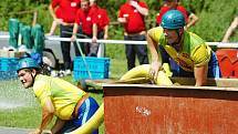 Sbory dobrovolných hasičů se utkaly v požárním sportu v sobotu na Močovické proudnici.