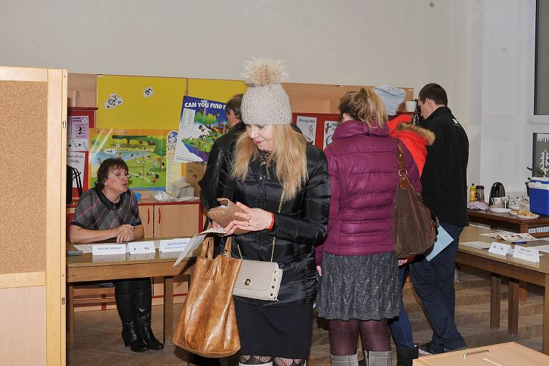 Prezidentské volby 2018 v Uhlířských Janovicích.