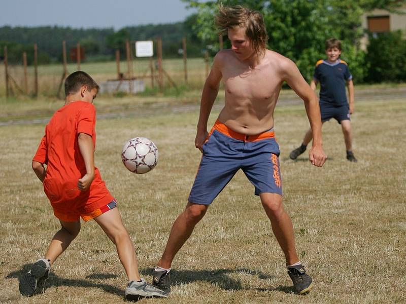 Školní olympiáda v Žehušicích.